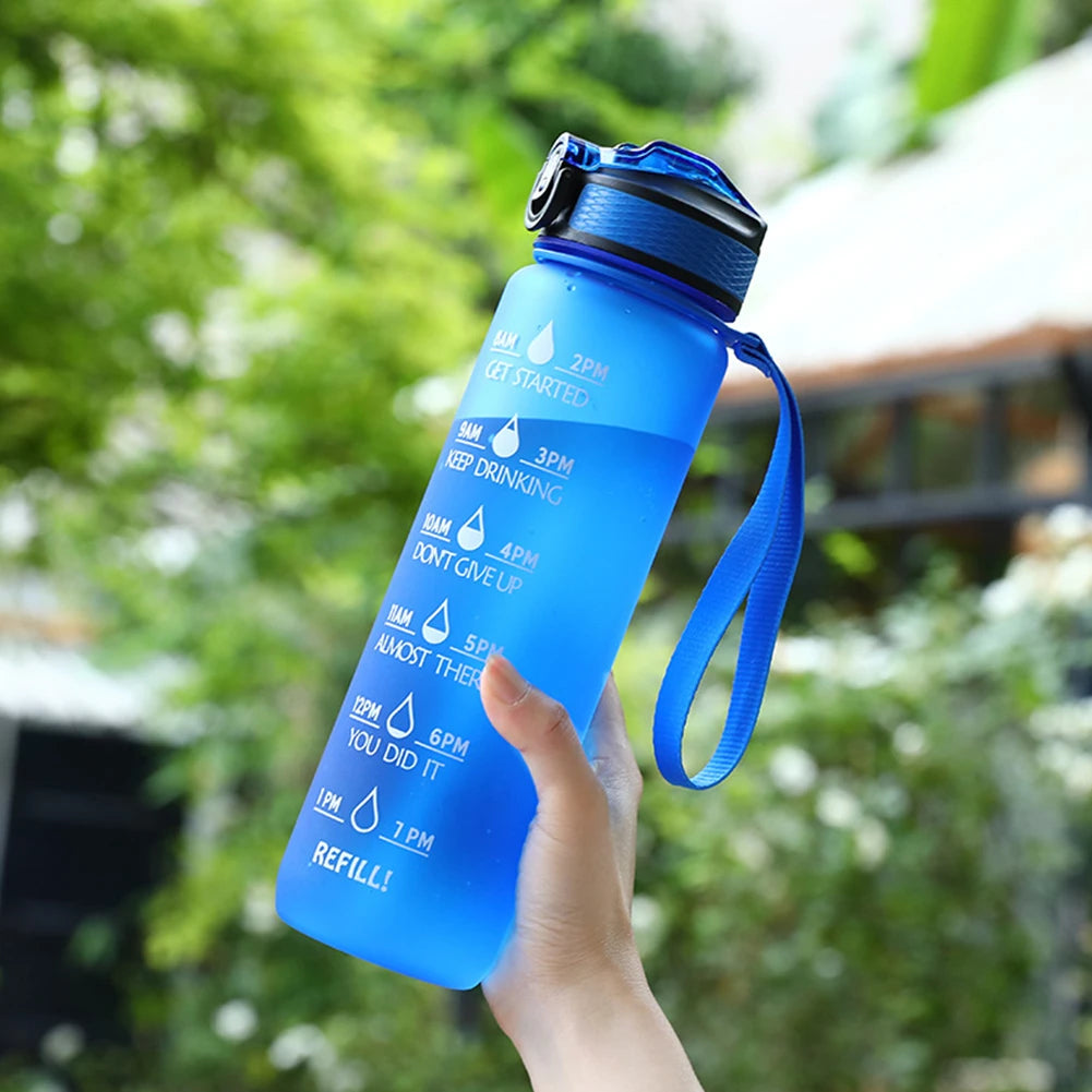 1 Liter Motivational Water Bottle